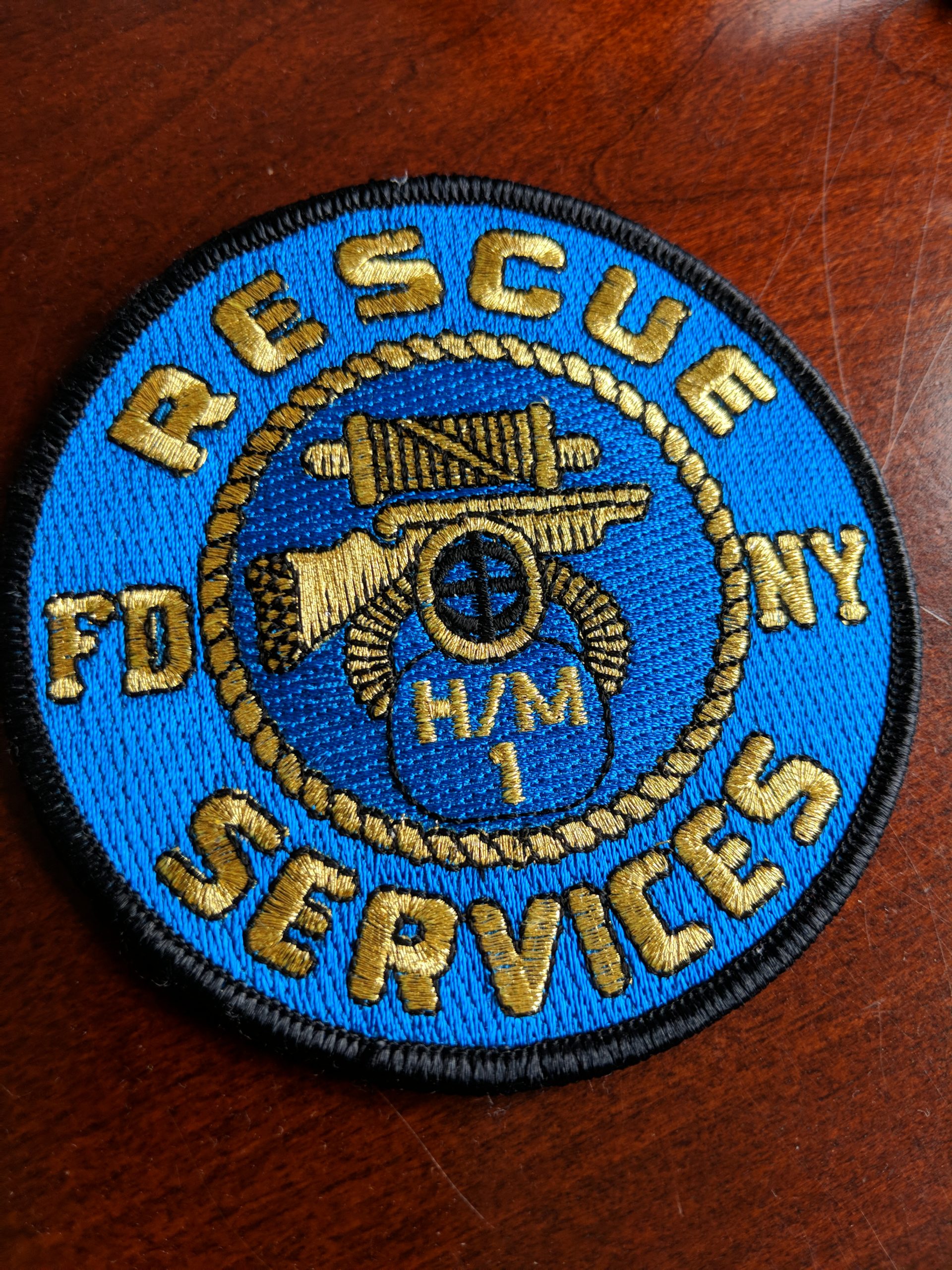 Haz Mat 1 Rescue Services Patch